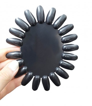 پالت طراحی ناخن مشکی اندازه