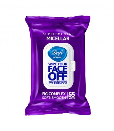 دستمال مرطوب دافی مدل MICELLAR بسته 55 عددی