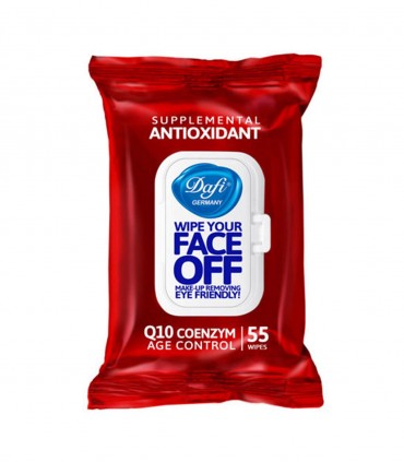 دستمال مرطوب دافی مدل ANTIOXIDANT بسته 55 عددی