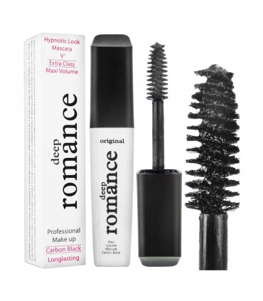 ریمل حجم دهنده دیپ رومانس مدل Carbon Black جزيیات